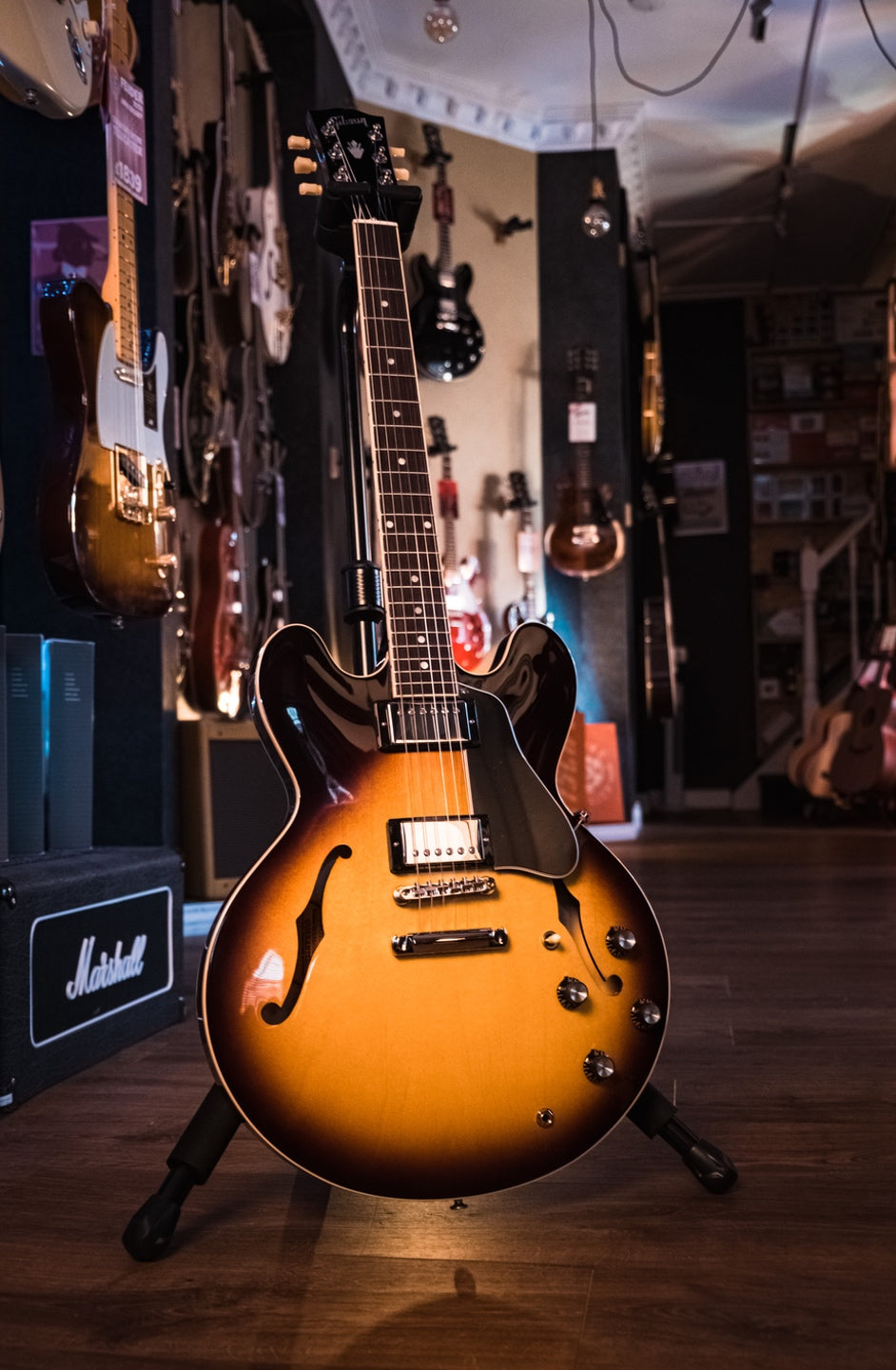 Gibson Original ES-335 Vintage Burst – Music Bros. Ltd