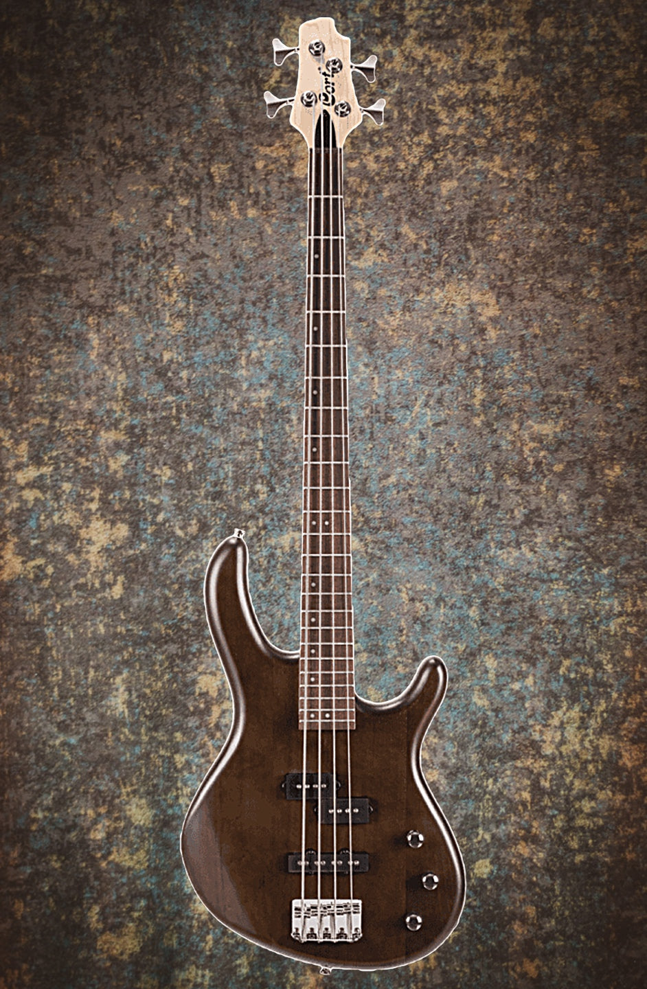 Cort Action PJ Bass - Open Pore Walnut