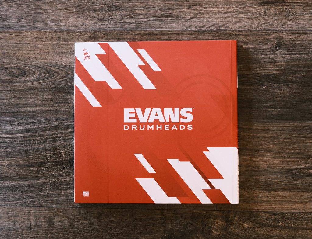 Evans g2 store clear tom pack