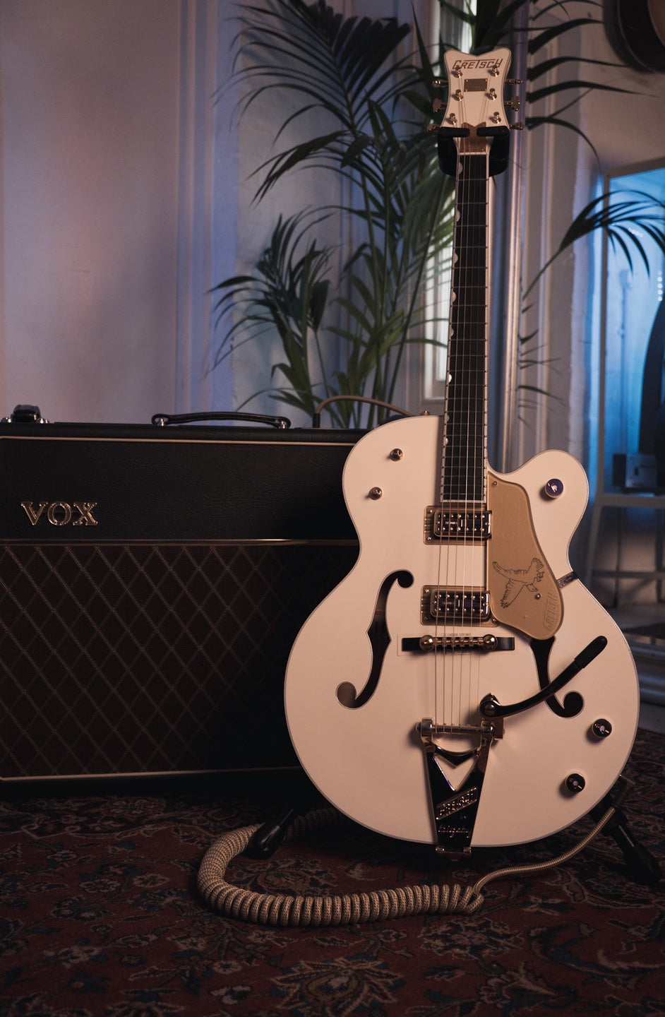 1959 gretsch on sale white falcon