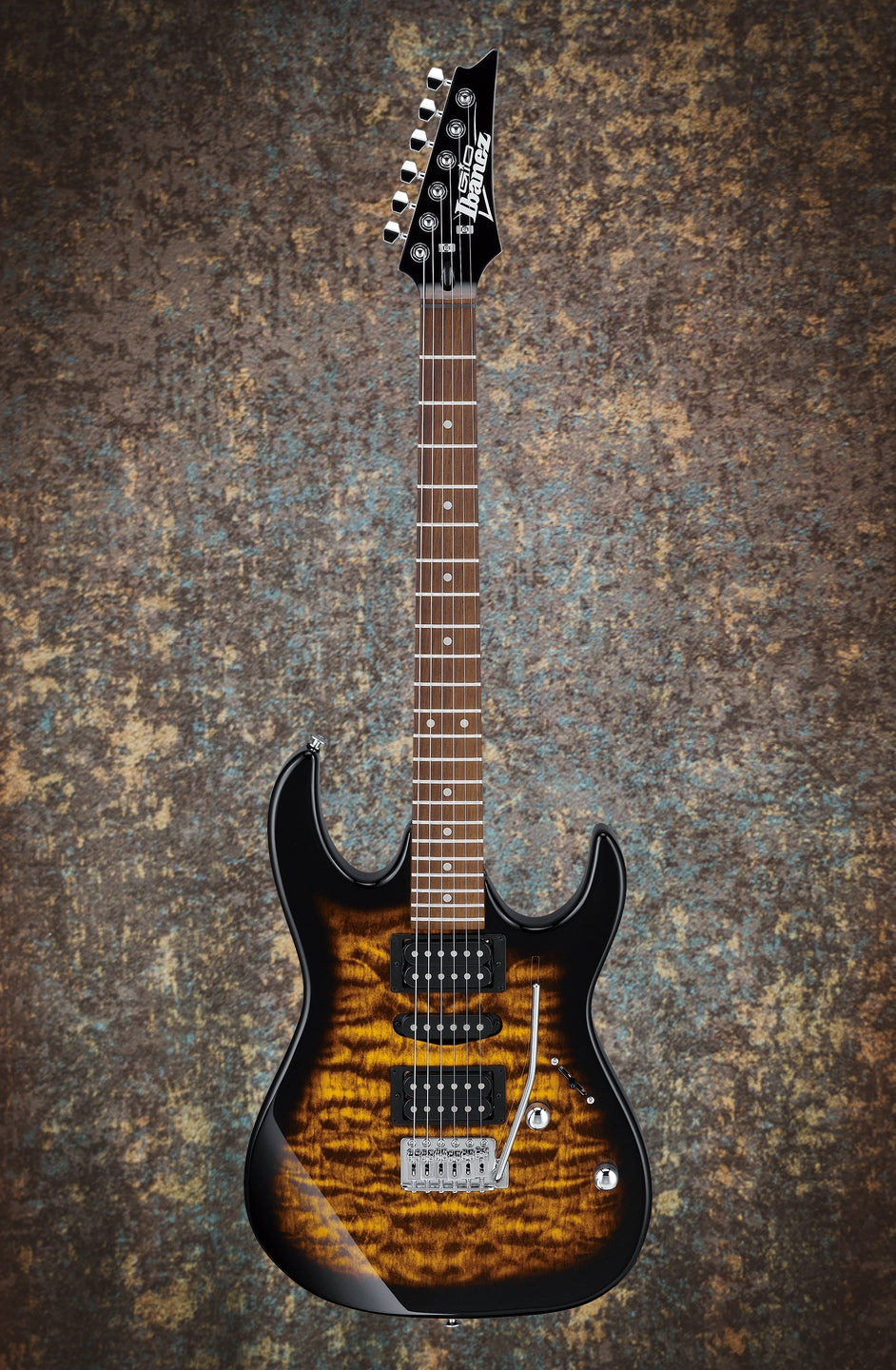 Ibanez GRX70QA-SB - Guitare électrique - Sunburst, Guitare électrique, Top  Prix