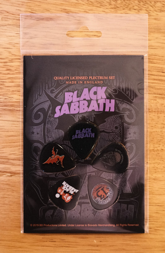 Black Sabbath Guitar Picks