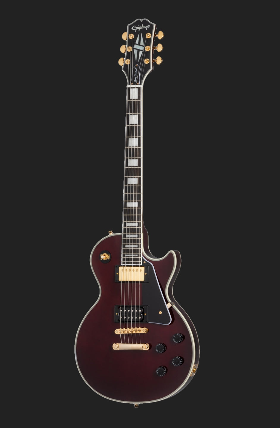 Epiphone Jerry Cantrell "Wino" Les Paul Custom - Dark Wine Red