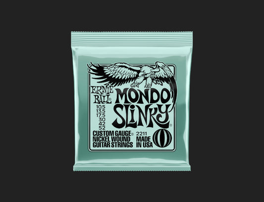 Ernie Ball 2211 Mondo Slinky Electric Guitar 6 Strings 10.5 - 52