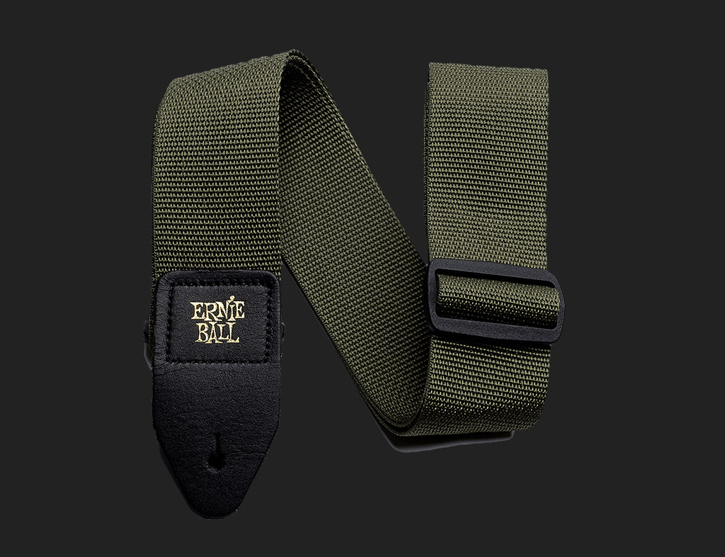 Ernie Ball Polypro Strap Olive