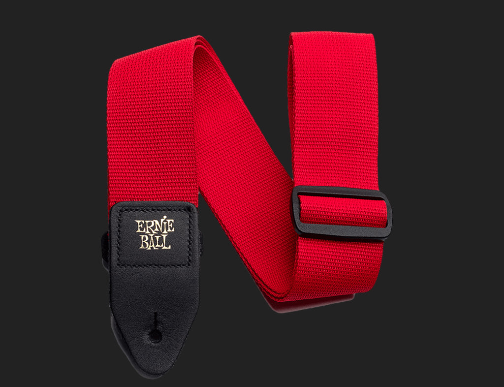 Ernie Ball Polypro Strap Red