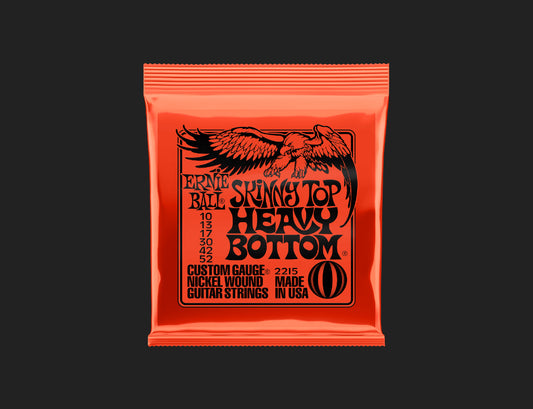 Ernie Ball 2215 Skinny Top Heavy Bottom Electric 10-52