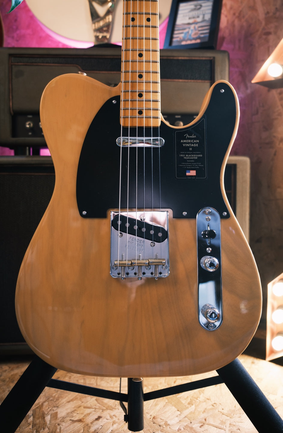 Fender American Vintage II 1951 Telecaster, Butterscotch Blonde