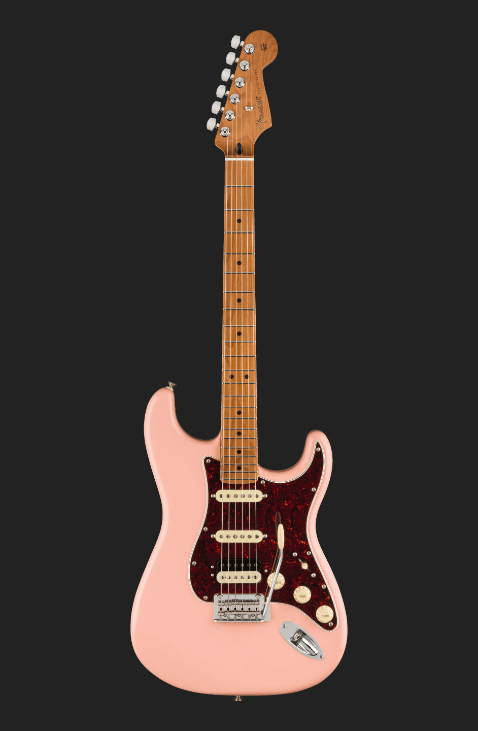 Fender Player Stratocaster HSS Limited Edition Shell Pink with Roasted Maple