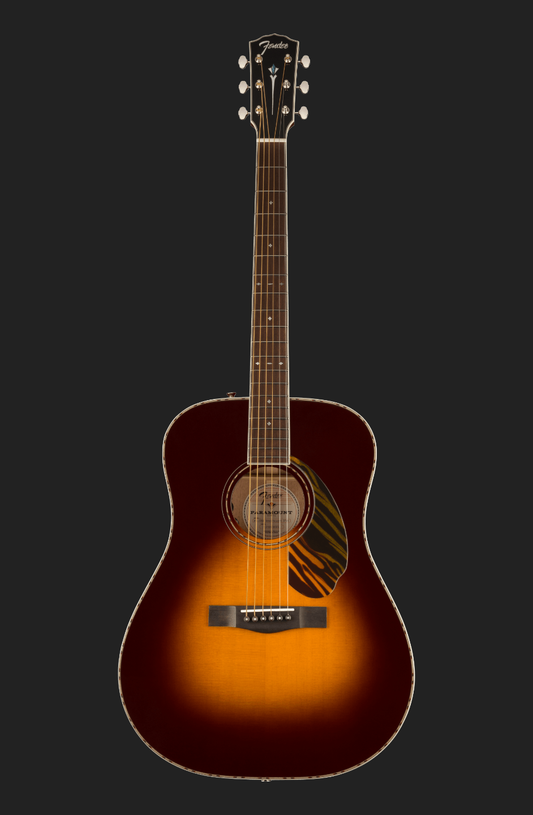 Fender Paramount PD-220E Dreadnought 3-Colour Vintage Sunburst