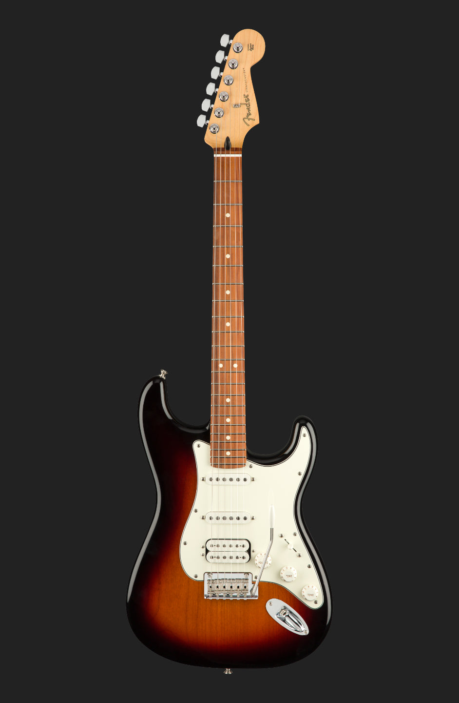 Fender Player Stratocaster HSS 3 colour sunburst pau ferro fingerboard