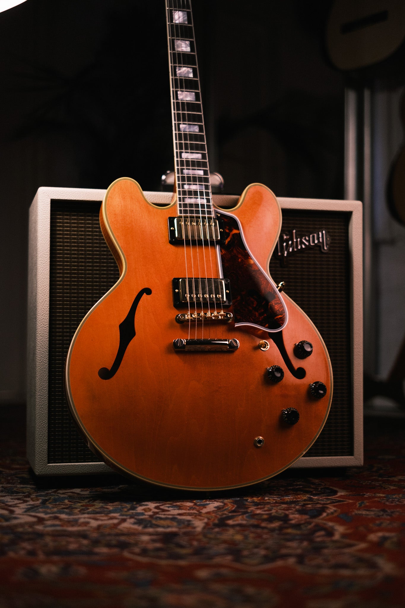 Gibson Custom 1959 ES-355 Reissue Light Aged Watermelon Red