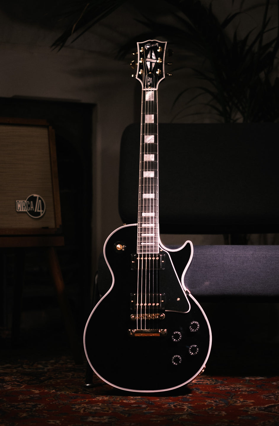 Gibson Les Paul Custom w/ Ebony Fingerboard Gloss Ebony