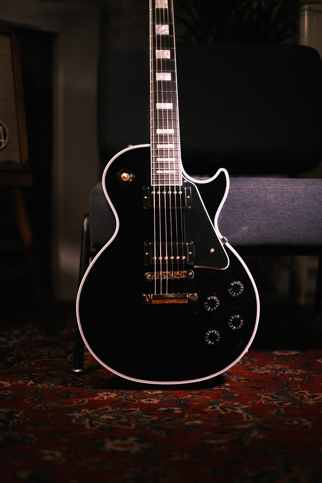 Gibson Les Paul Custom w/ Ebony Fingerboard Gloss Ebony