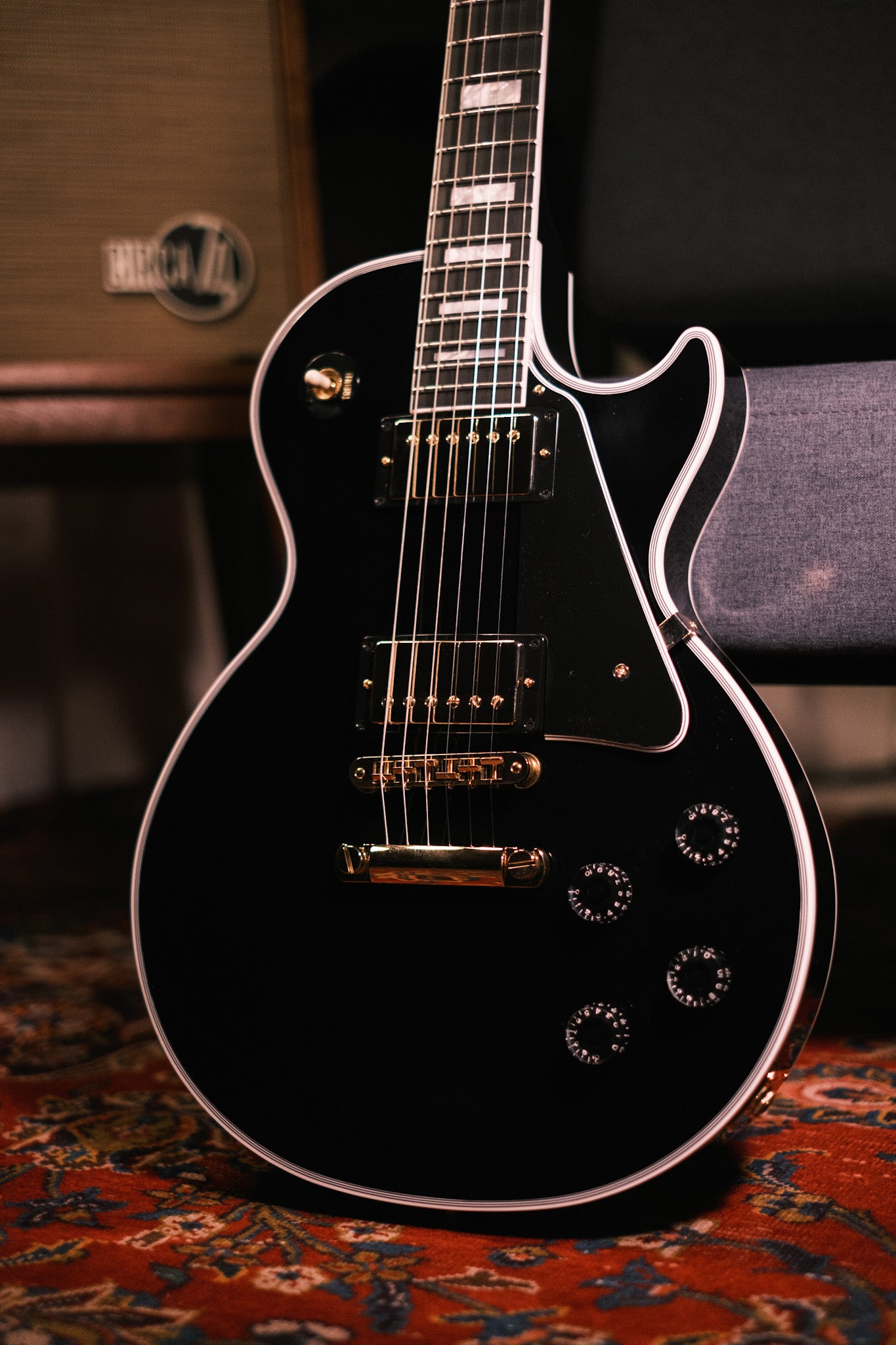 Gibson Les Paul Custom w/ Ebony Fingerboard Gloss Ebony