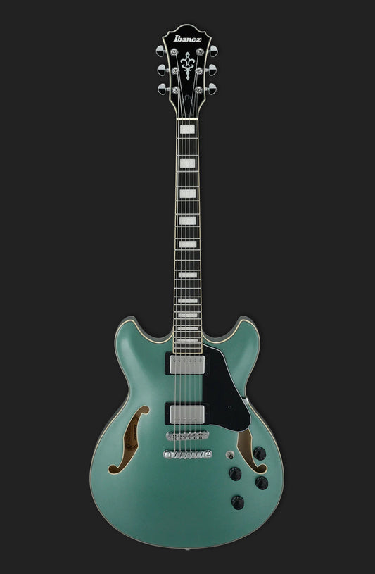 Ibanez AS73G-OLM Olive Metallic Semi-Hollow Electric Guitar