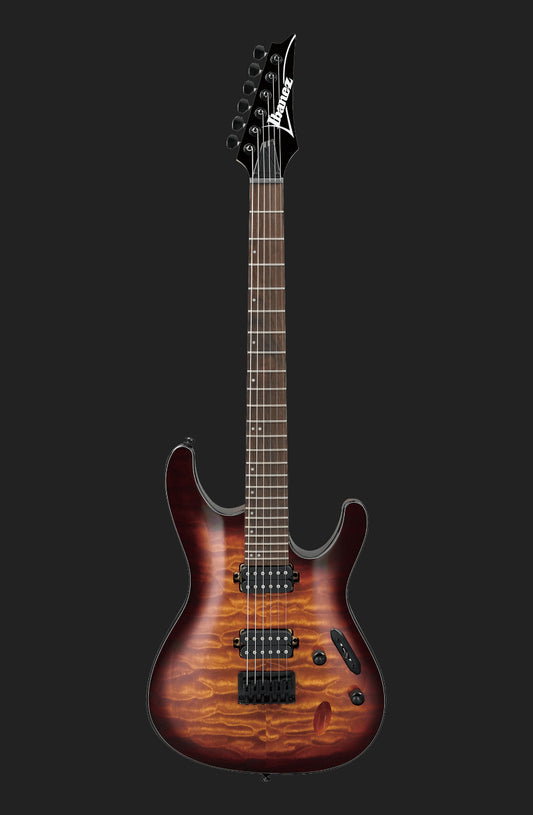 Ibanez S621QM-DEB Dragon Eye Burst