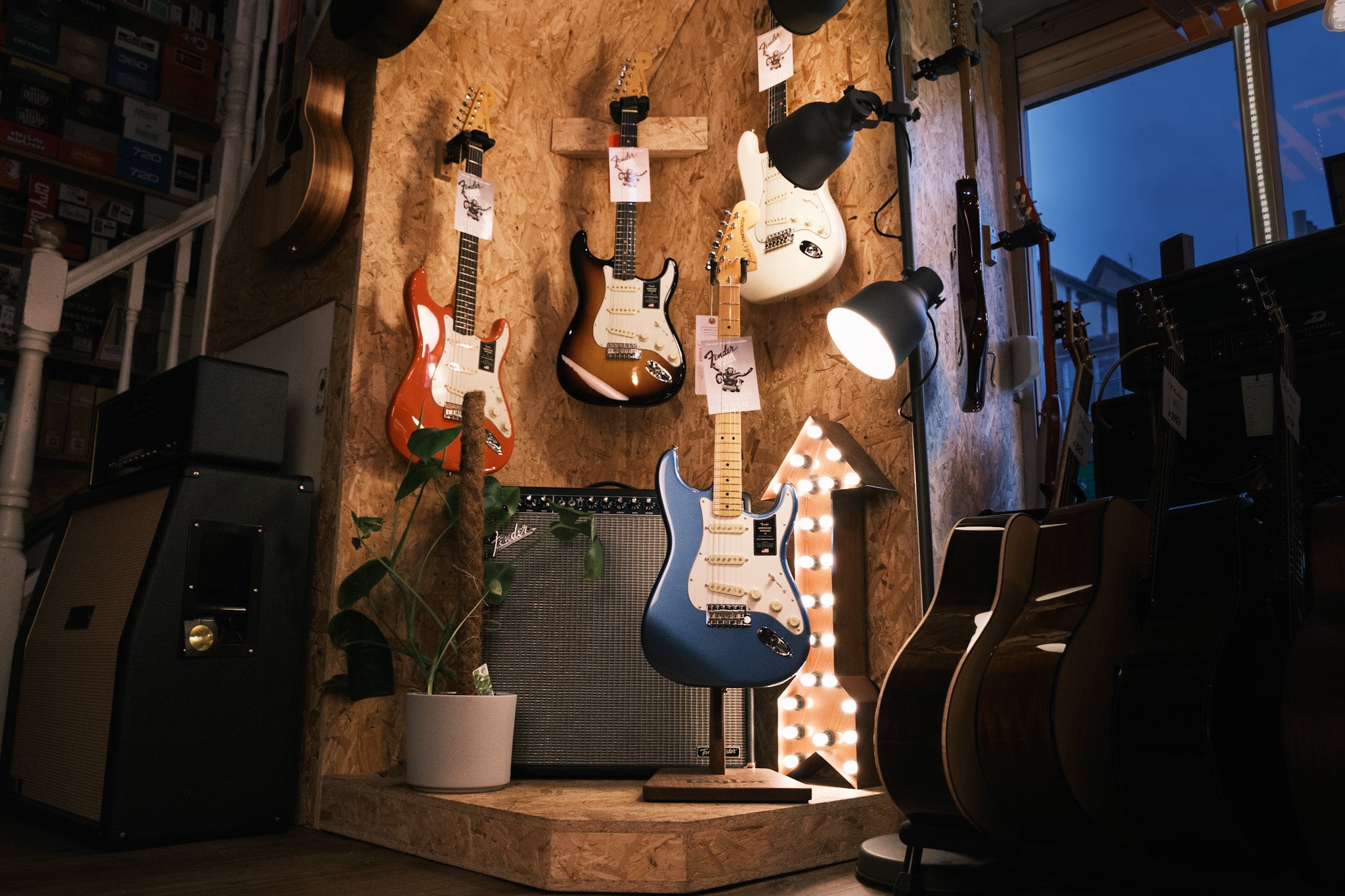 Guitar Shop and Musical Instrument Retailer Music Bros Store