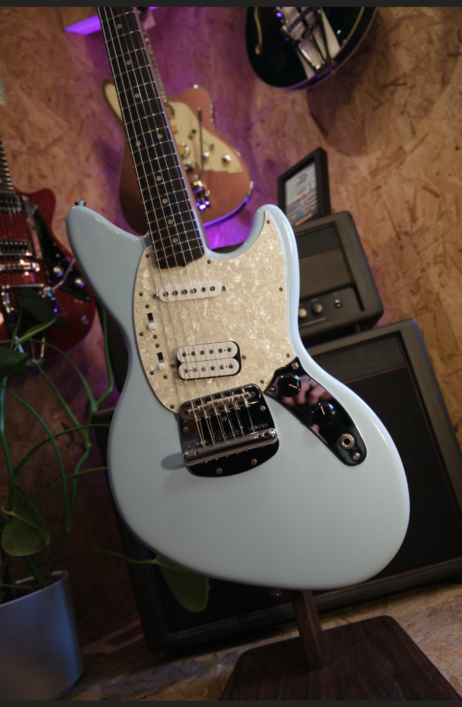 PRE-LOVED Fender Kurt Cobain Jag-Stang, Sonic Blue