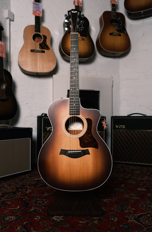 PRE-LOVED Taylor 214ce-K DLX, Sunburst