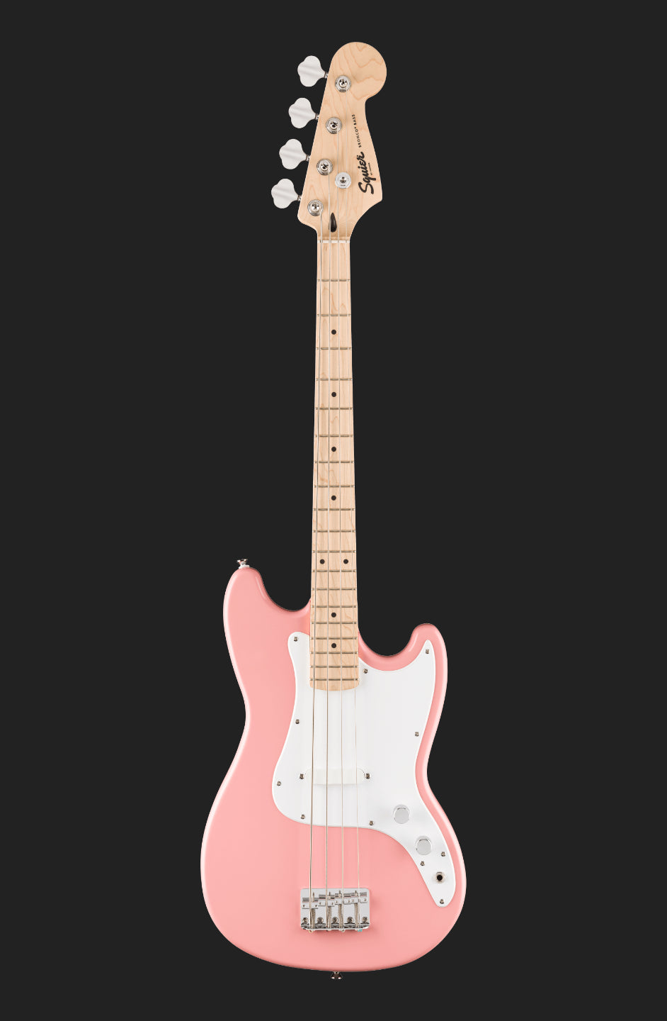 Squier FSR Bronco Bass, Shell Pink