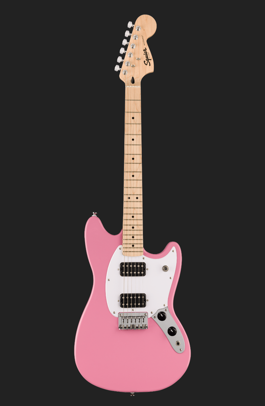 Squier Sonic Mustang HH Flash Pink