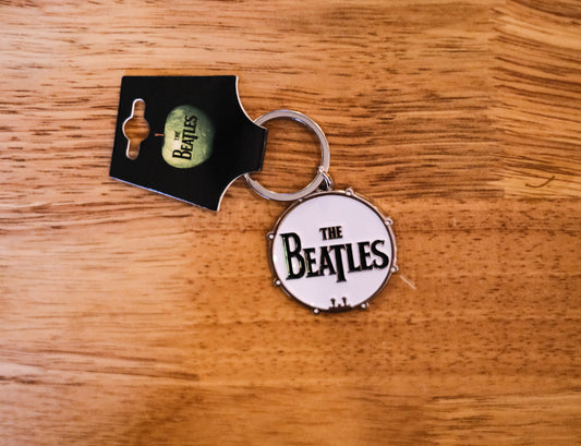 The Beatles Drum Logo Keyring