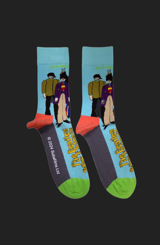 The Beatles Yellow Submarine Socks UK 7-11